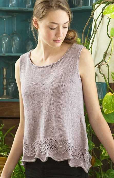 Summer tank top knitting patterns