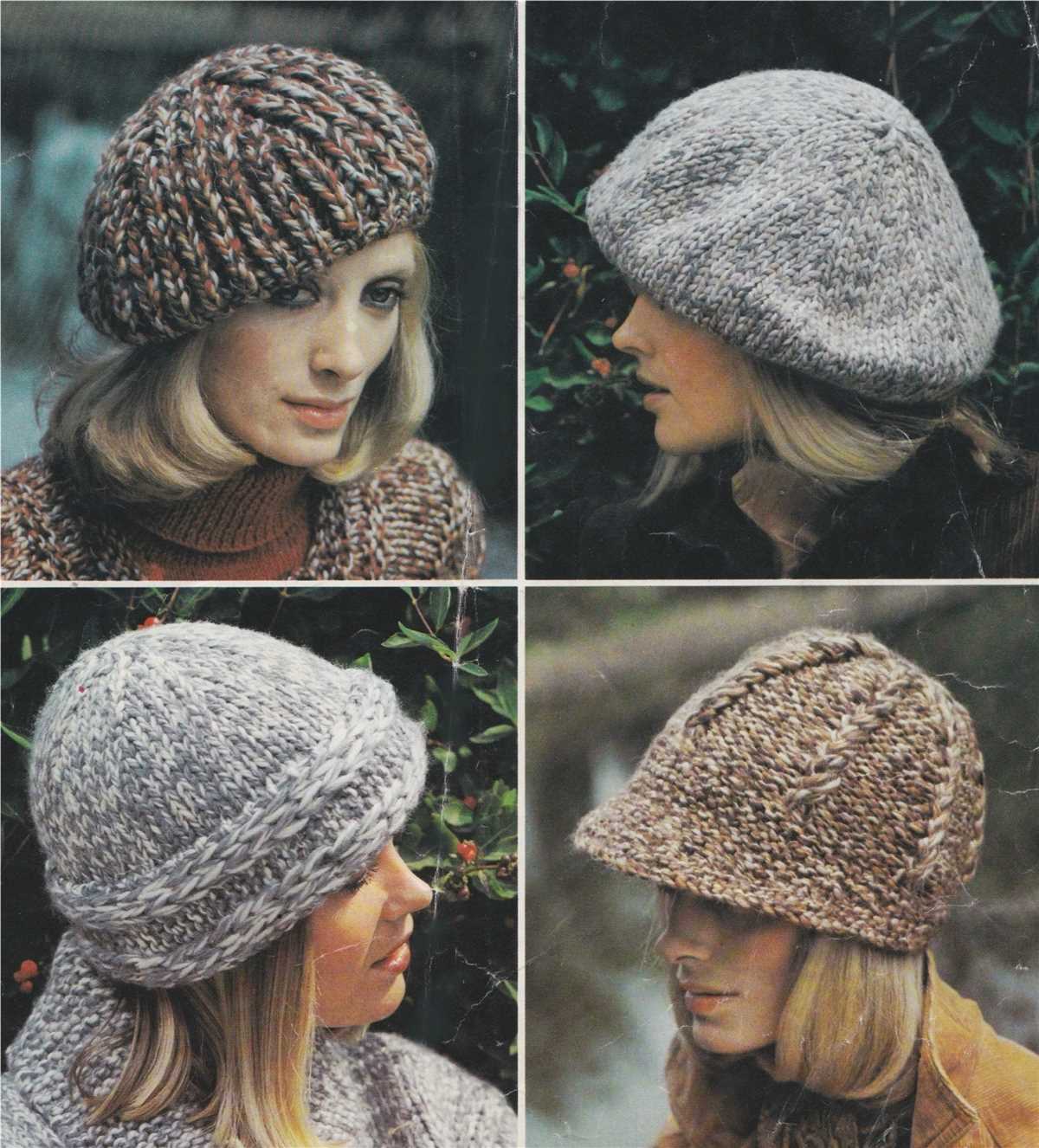 Super bulky yarn hat pattern knit