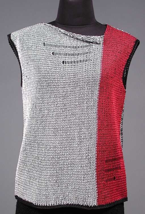 Sweater vest pattern knit