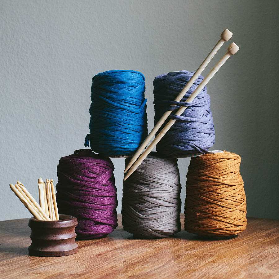 T shirt yarn knitting patterns