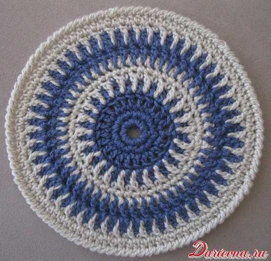 Table mat knitting pattern