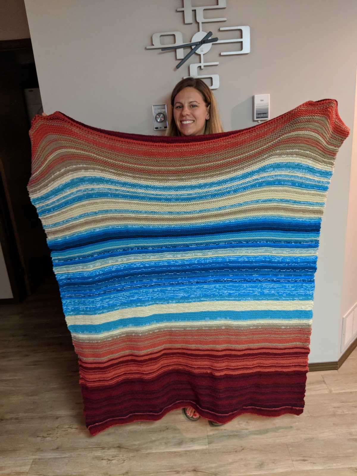 Temperature blanket knitting patterns