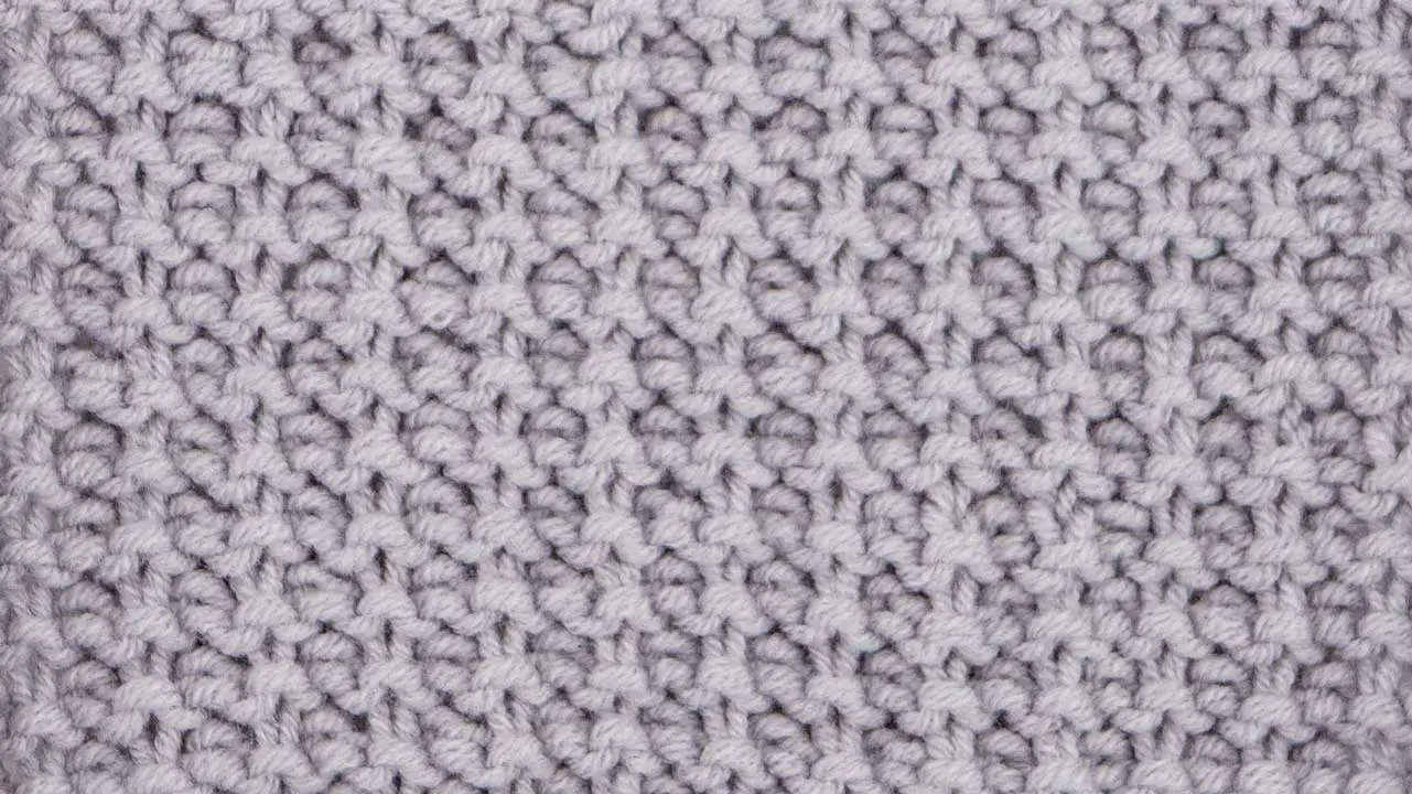 Textured knit stitch patterns