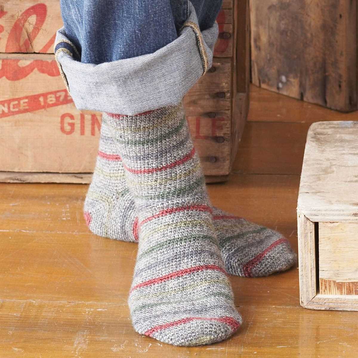 Toe up knitted sock pattern free