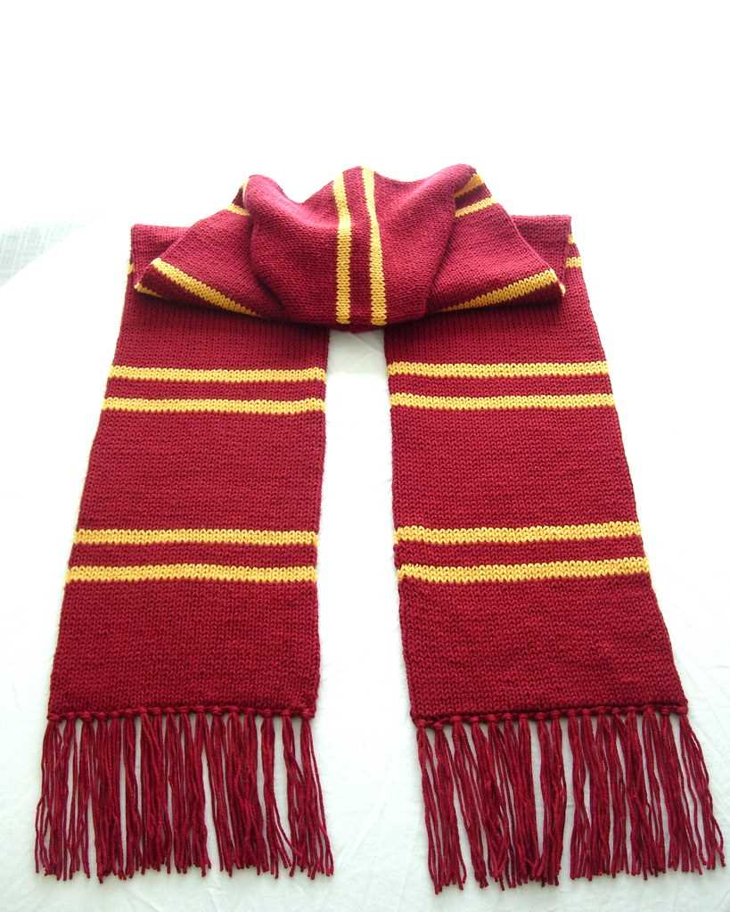 Tubular scarf knitting pattern