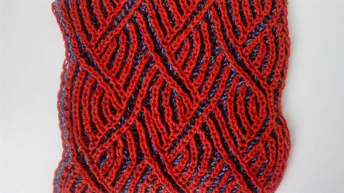 Two color brioche knitting patterns