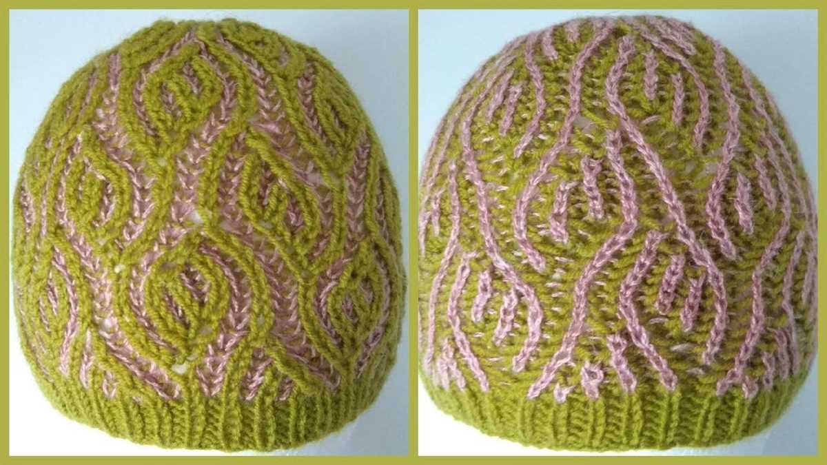 Two color brioche knitting patterns