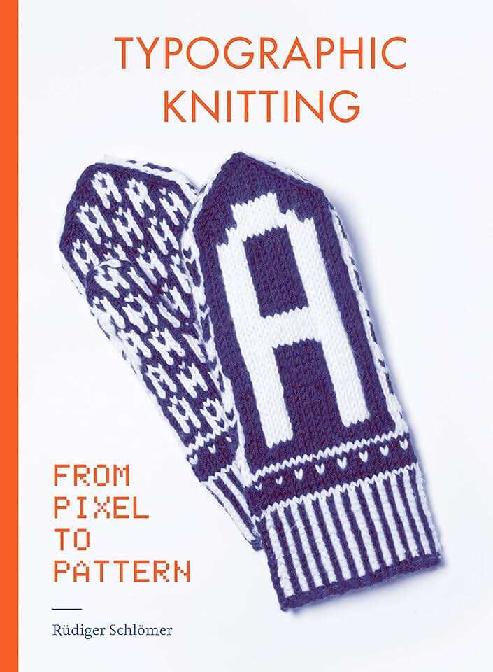 Typographic knitting from pixel to pattern