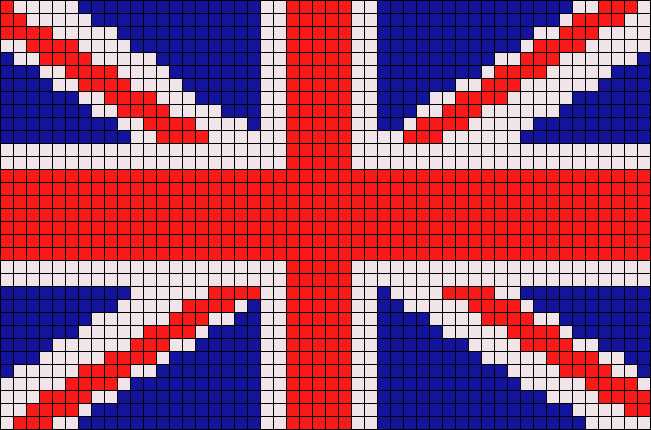 Union jack knitting pattern