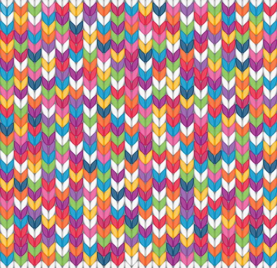 Vector knit pattern
