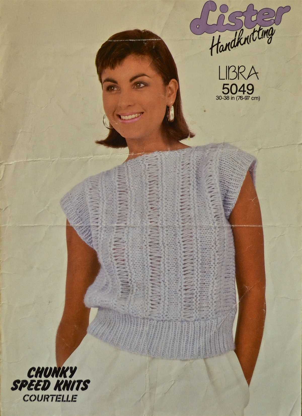 Vest knitting patterns for ladies