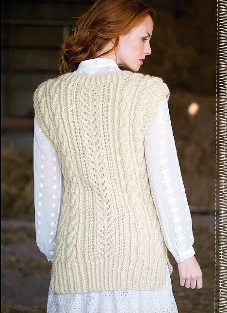Vest knitting patterns for ladies