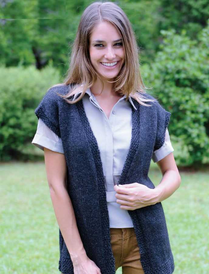 Vest knitting patterns women