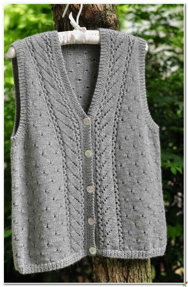 Vest knitting patterns women