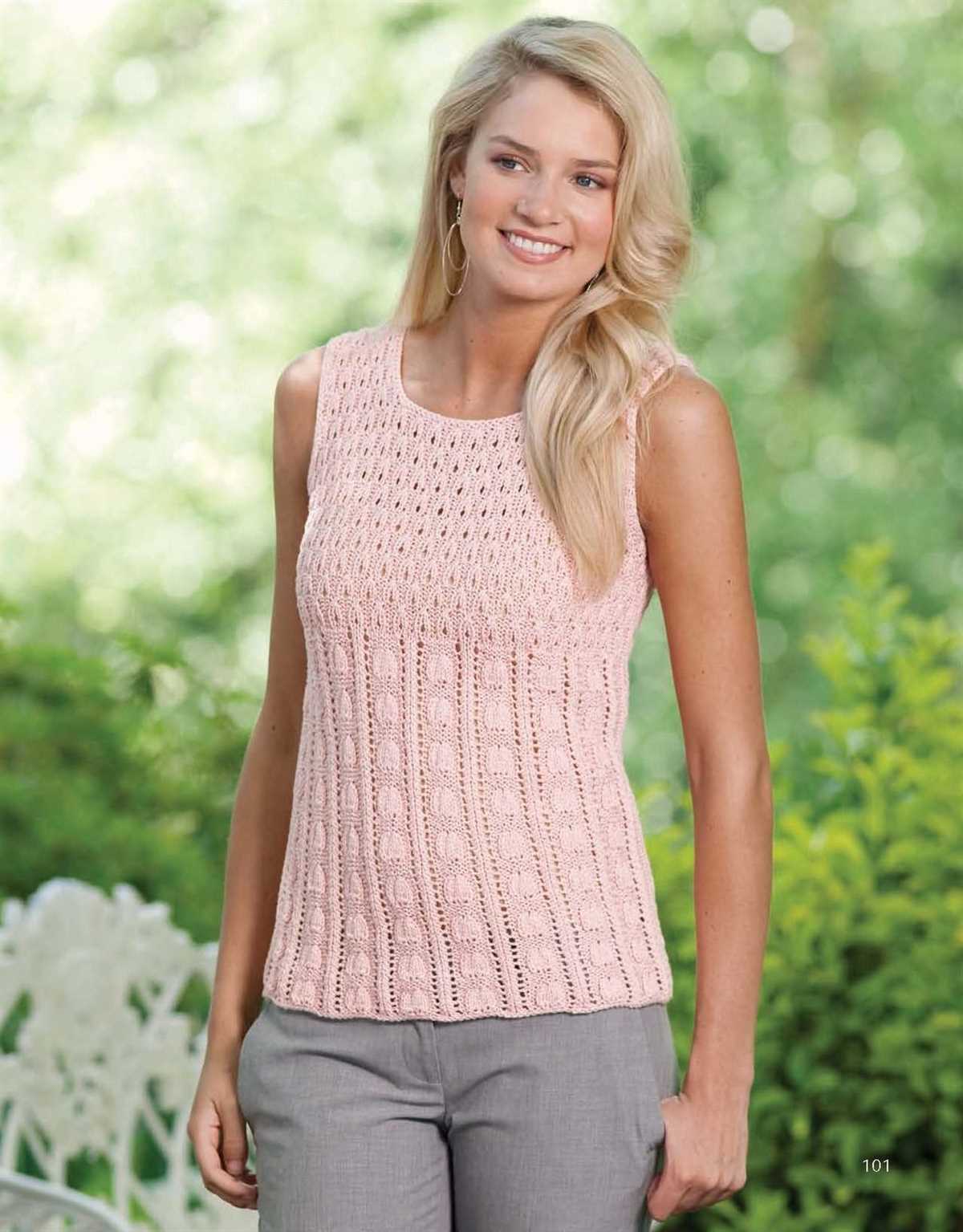 Warm weather knitting patterns