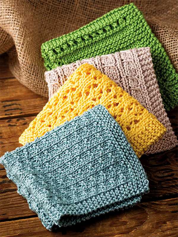 Washcloth knitting pattern
