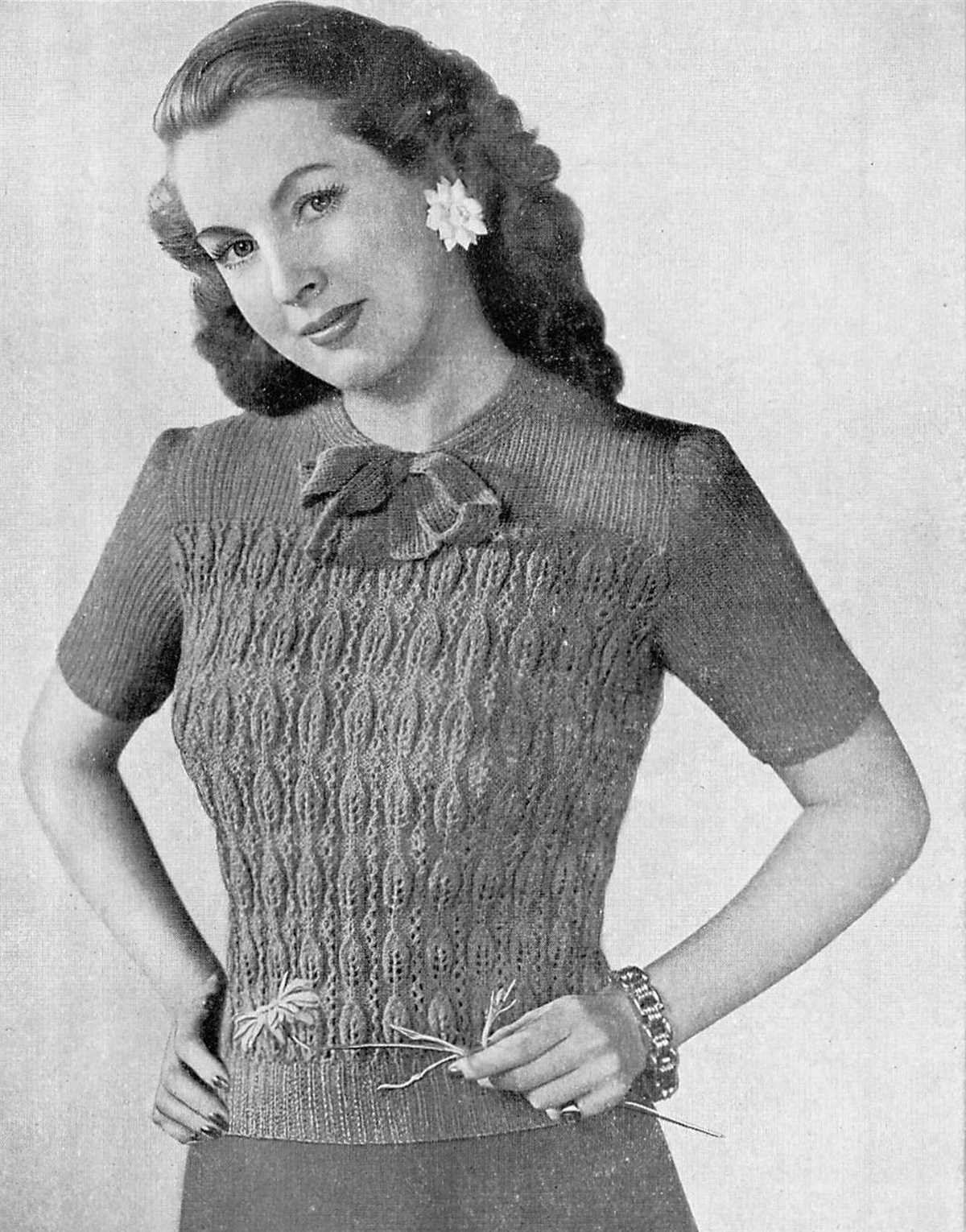 Woman's weekly free knitting patterns