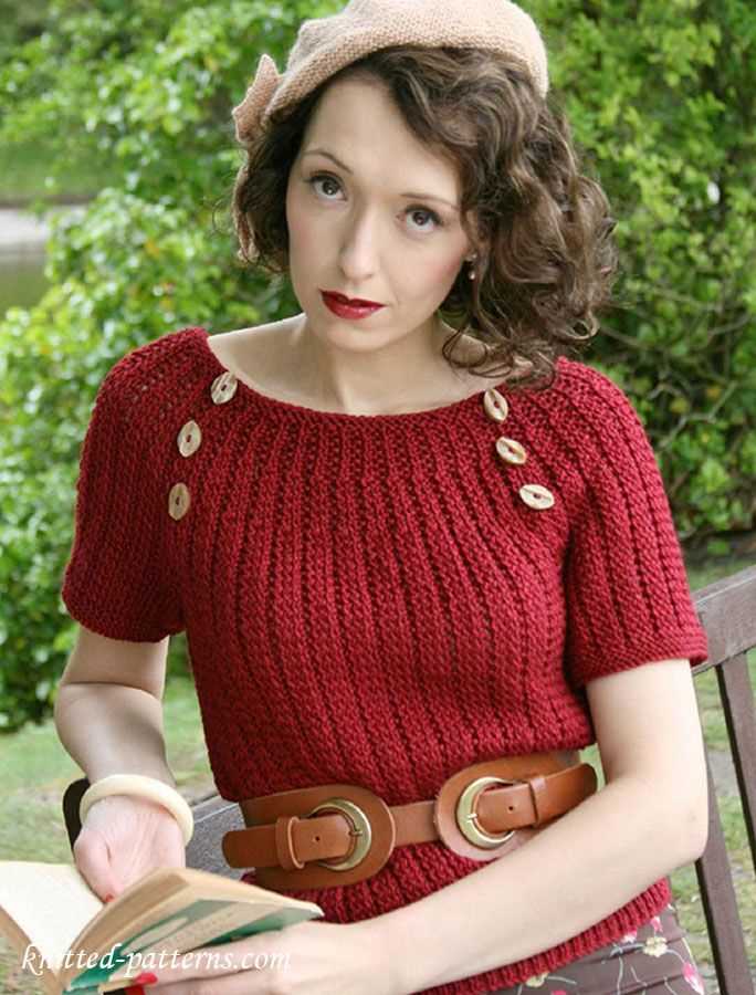 Woman's weekly free knitting patterns
