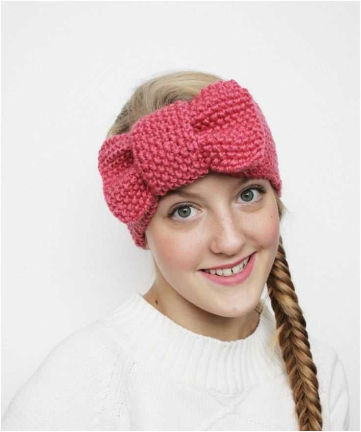 Women's headband knitting pattern
