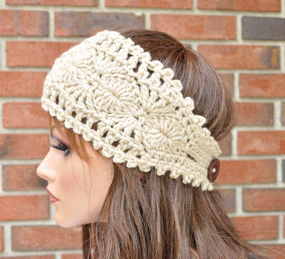 Women's headband knitting pattern
