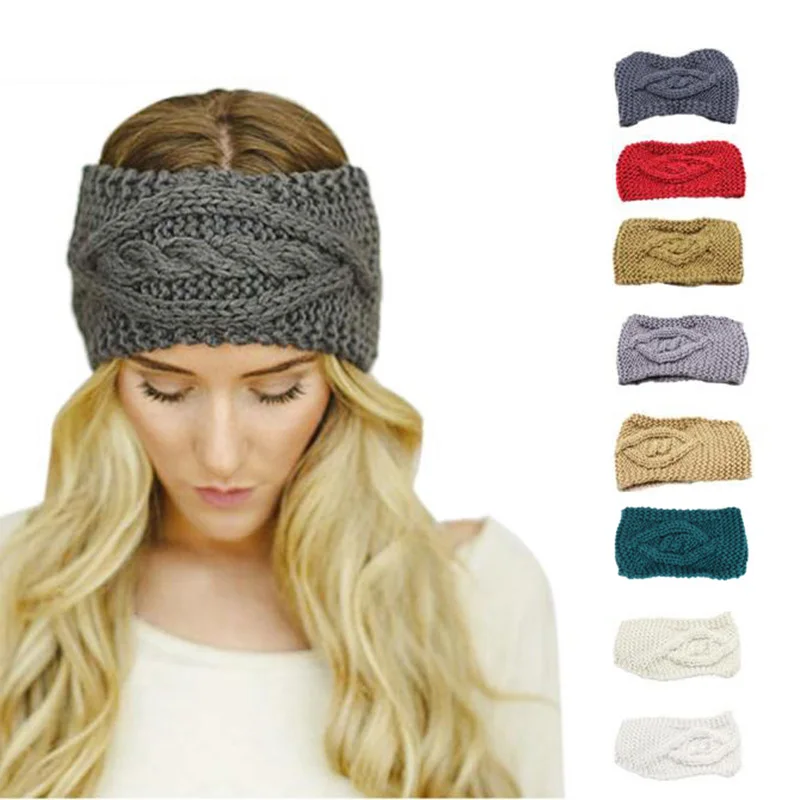 Women's knitted headband pattern