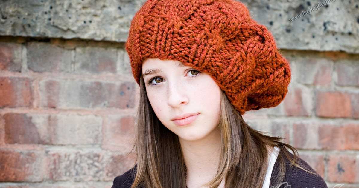 Womens beanie knitting pattern