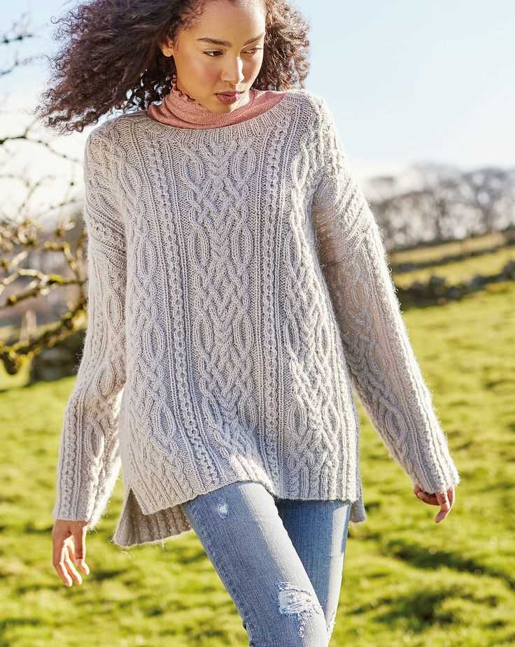 Womens aran cardigan knitting patterns