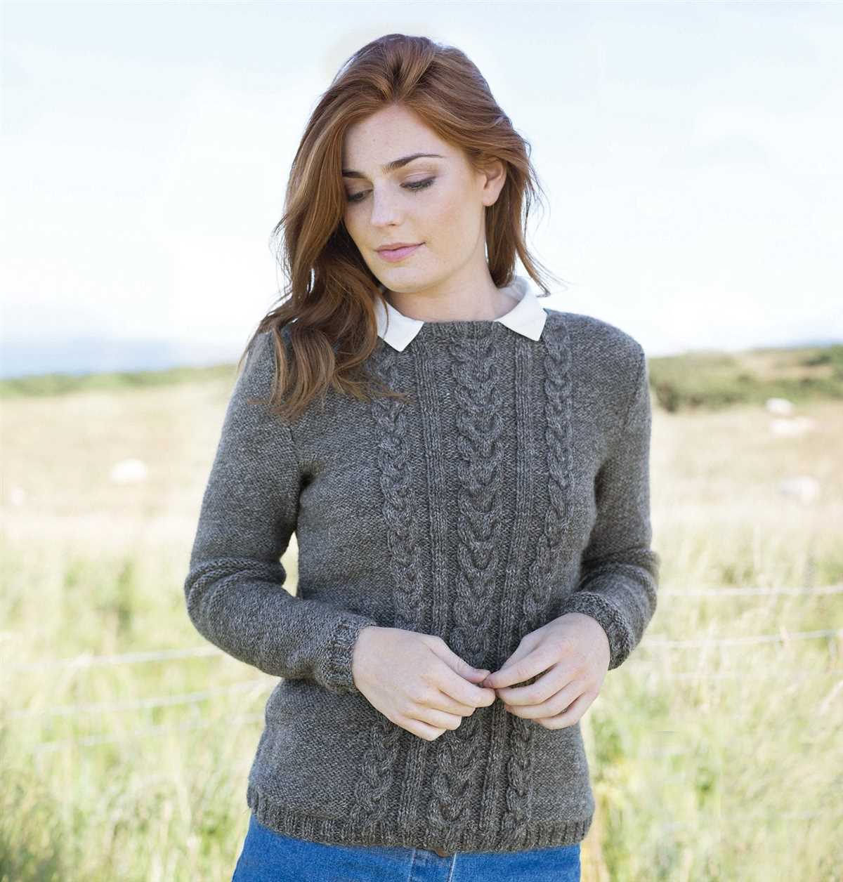 Womens jumper knitting patterns