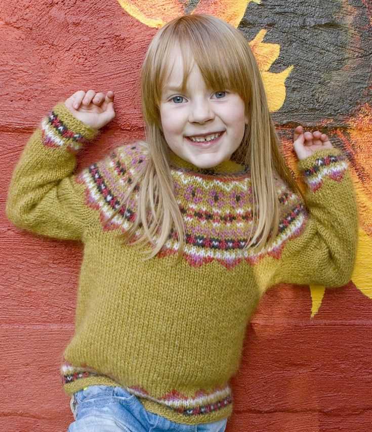 Wool sweater knitting pattern