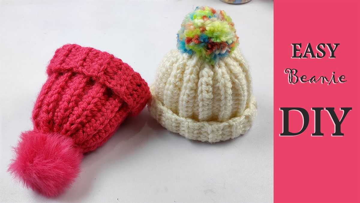 Woolen cap knitting pattern