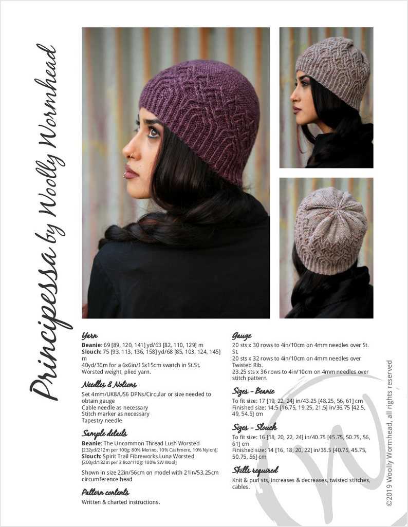 Knitting a Stylish Hat with Worsted-Weight Yarn Worsted weight hat pattern knit