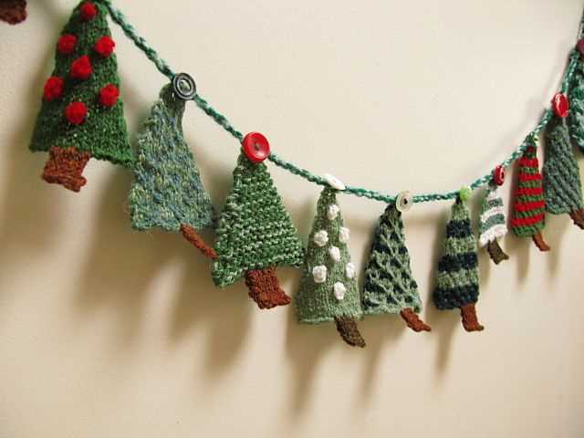 Knitted christmas lights free pattern