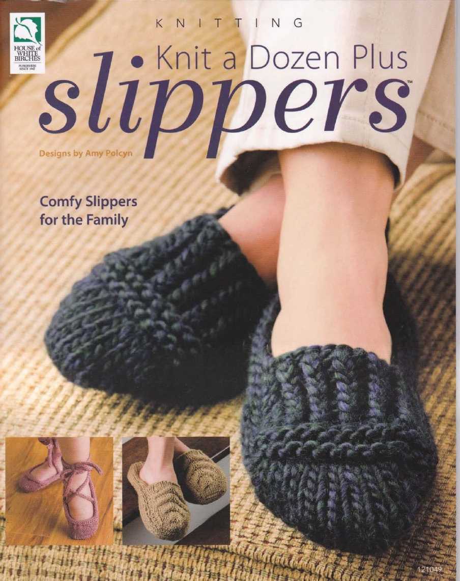 Free knit patterns for slippers