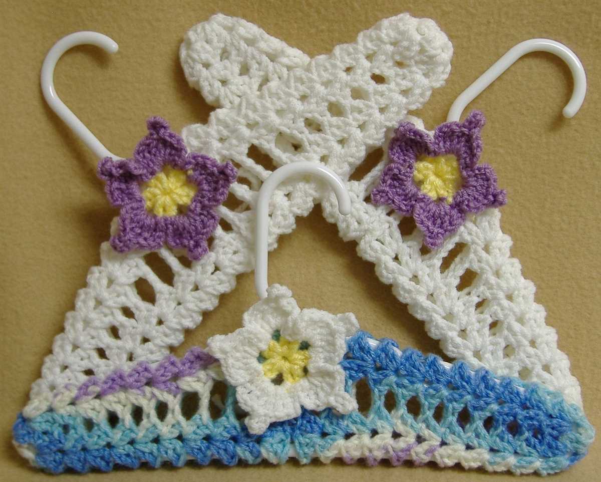 Knitted coat hanger covers free patterns