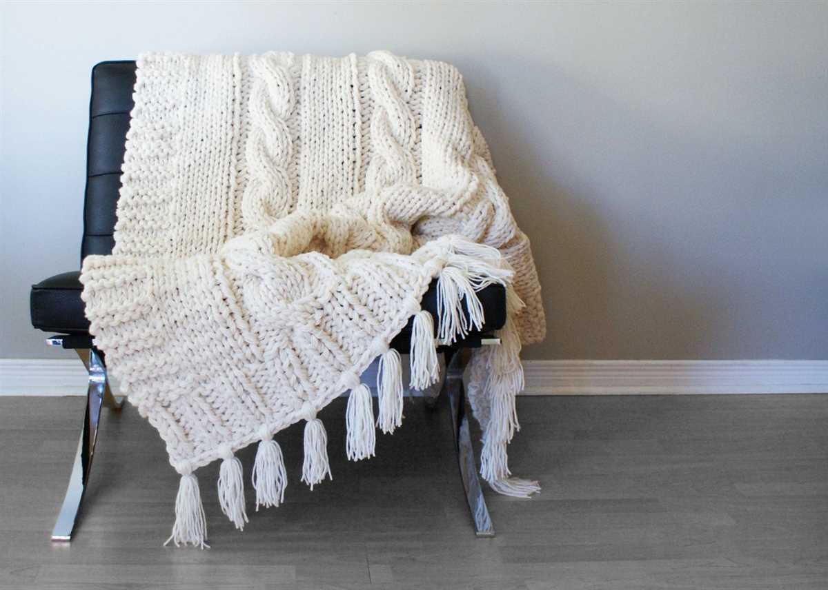 Free knitting patterns for throw blankets
