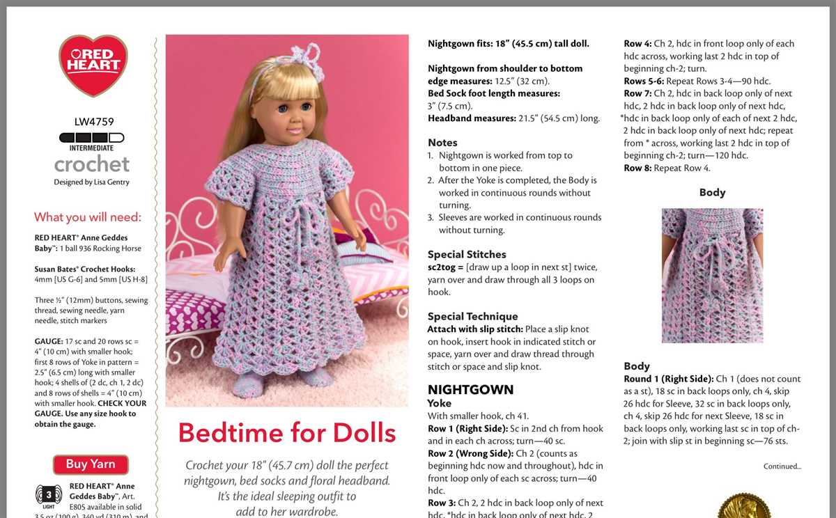 Knit doll clothes patterns