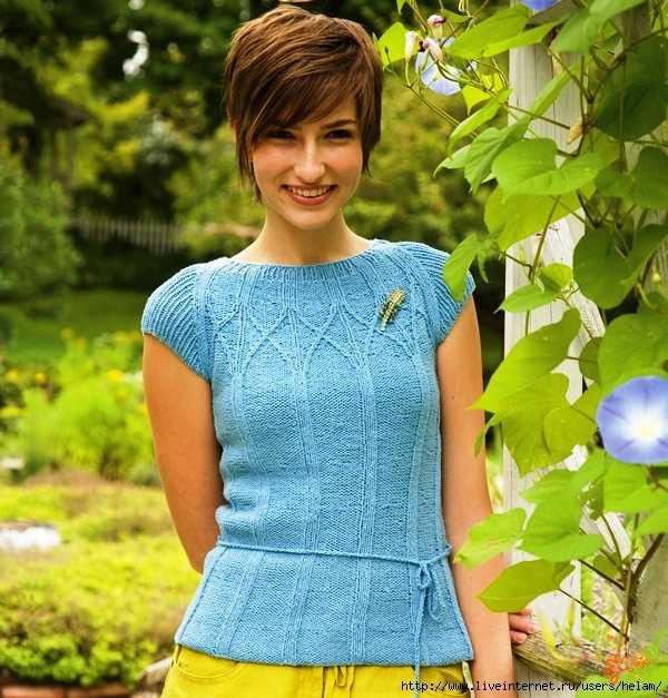 Knit peplum top pattern