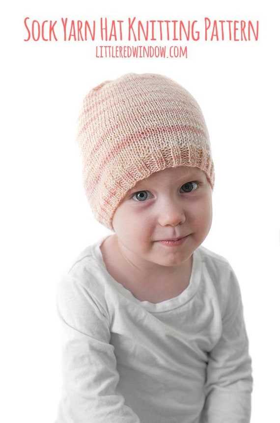 Basic beanie knitting pattern free