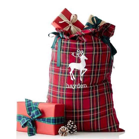 Christmas sack knitting pattern
