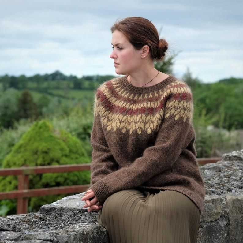 Alpaca knitting patterns sweaters