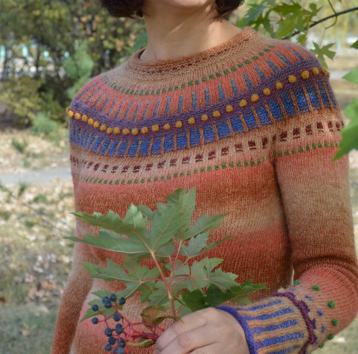 Kaleidoscope knitting patterns