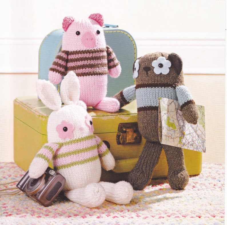 Amigurumi knits patterns for 20 cute mini knits
