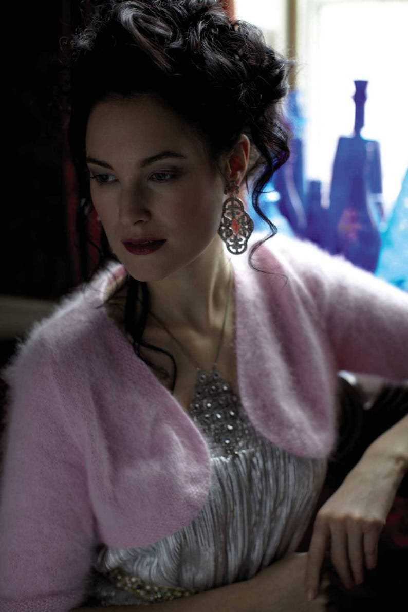Angora shrug knitting pattern