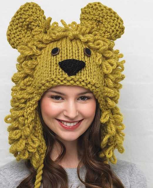 Animal hat knitting patterns free