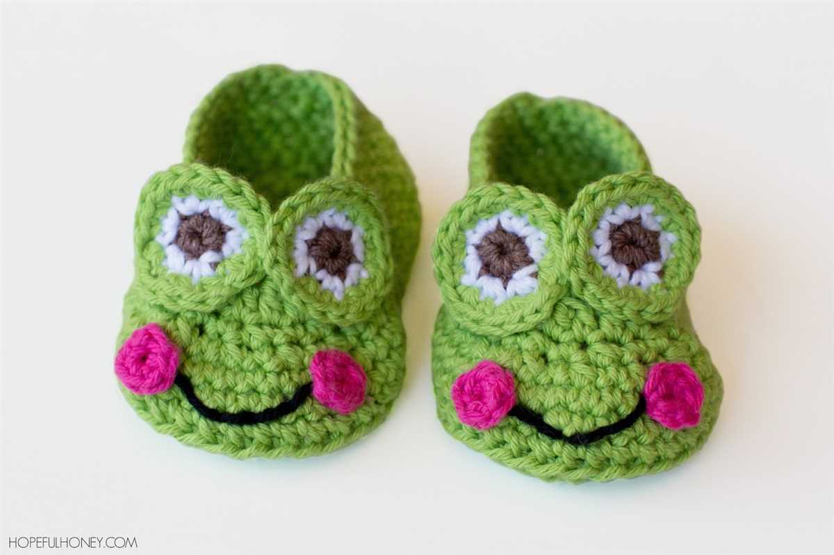 Animal booties knitting pattern