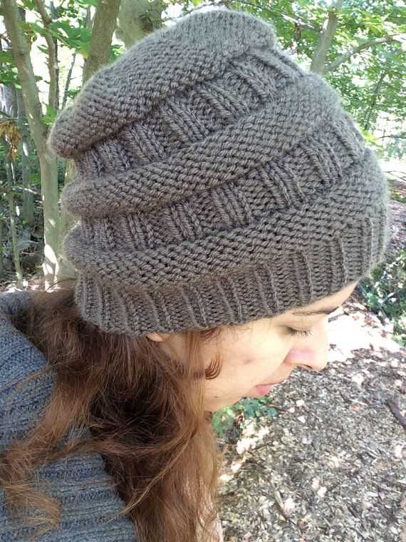 Free easy knitting patterns for slouchy hats