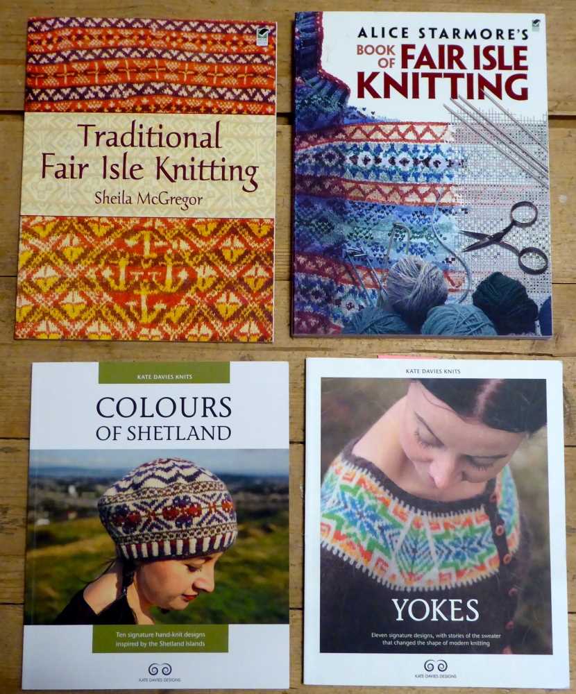 Fair isle knitting pattern books