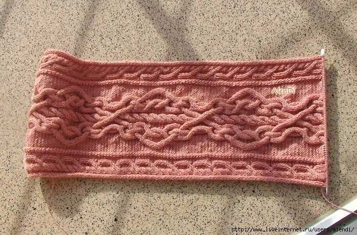Aran scarf patterns for knitting