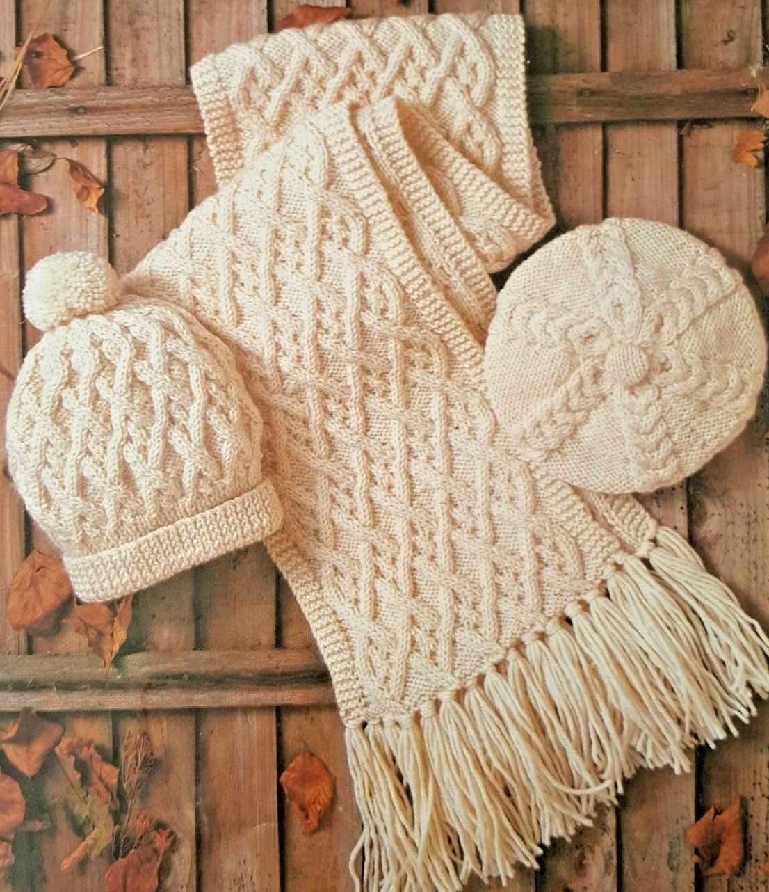 Aran scarf patterns for knitting