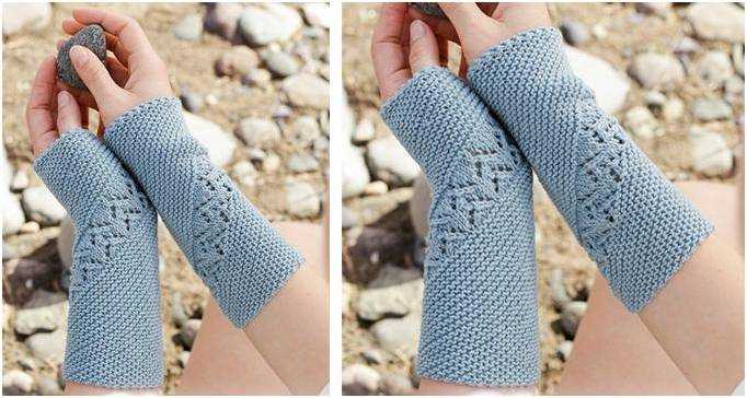 Arm warmers knitting pattern free